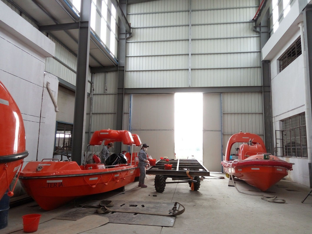 9 to 15 Persons Solas Fast Rescue Boat with a Type Launching Appliance