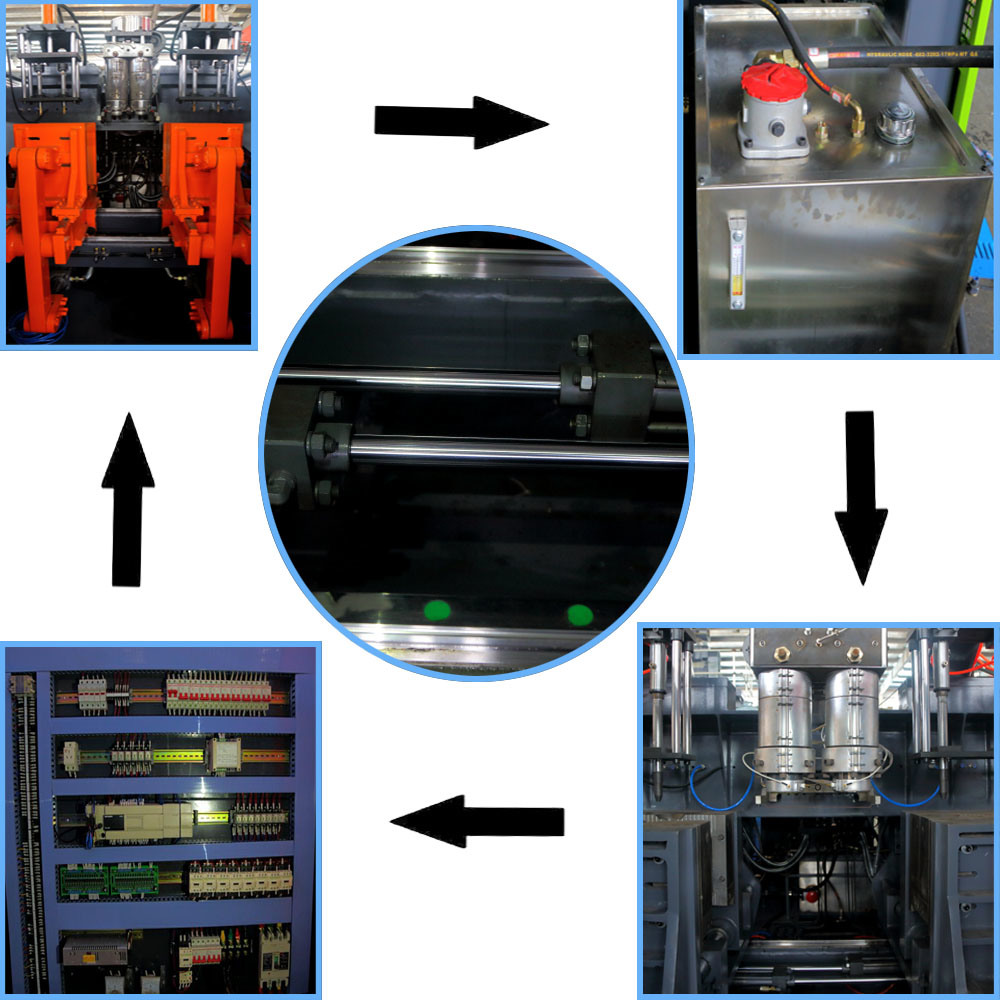 Plastic Traffic Barriers Making Machine Blow Moulding Equipment