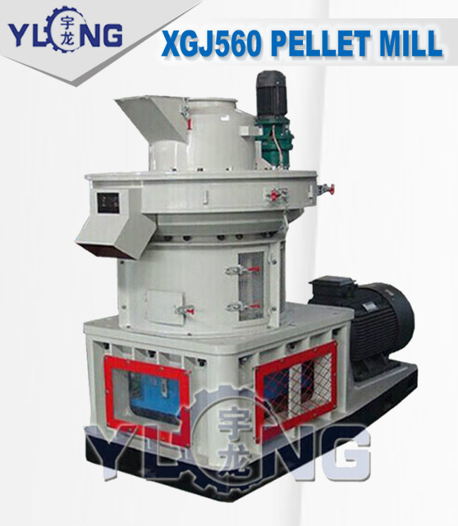 1-1.5tph High Efficiency Wood Biomass Pellet Machine