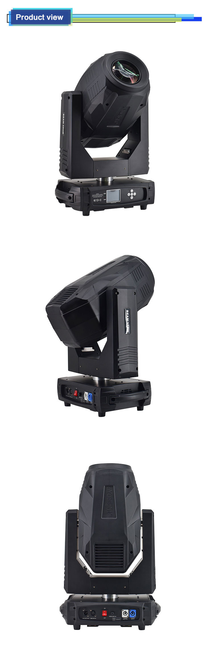 LED 350W 3in1 Spot Wash Beam Moving Head Light with Zooming