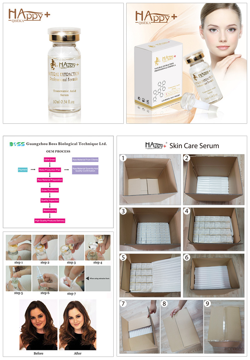 Efficiency Whitening Serum Organic Plant Skin Happy+ Tranexamic Acid Serum Whitening Serum for Face & Body