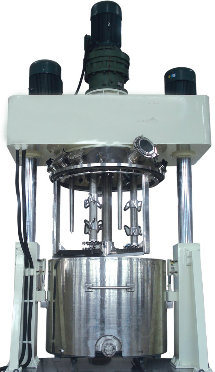 RTV Silicon Sealant High Speed Mixer Acetik Silicon Dispersion Mixing Machine