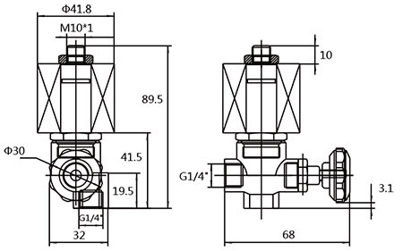 Solenoid Steam Valve for Ironing Machine (DL-6E)