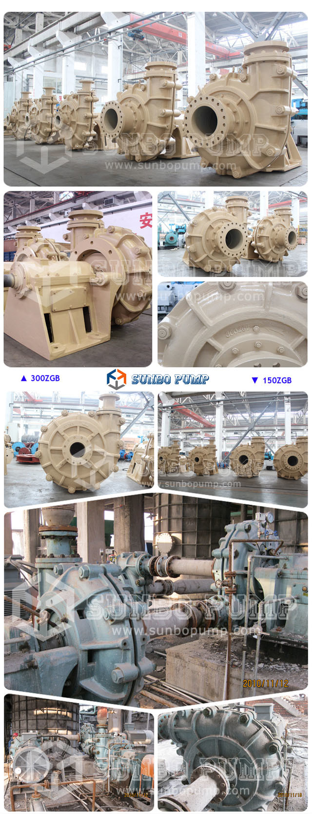 Coarse Tailling Handling Gravel Centrifugal Slurry Pump