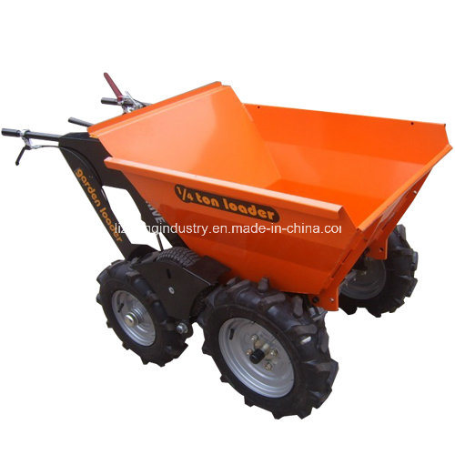 China Wholesale 1/4ton 5.5HP Tracked Power Barrow, Gasoline Wheel Barrow, Honda Wheel Barrow