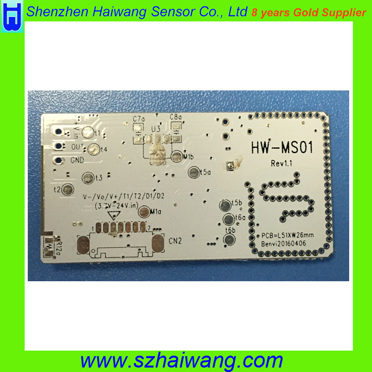 24V ~ 60VDC Microwave Sensor Board Doppler Motion Detector (HW-MS01)