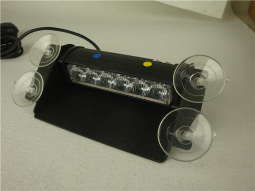6 LED Auto LED Strobe Light with Visor (SL36S-V)