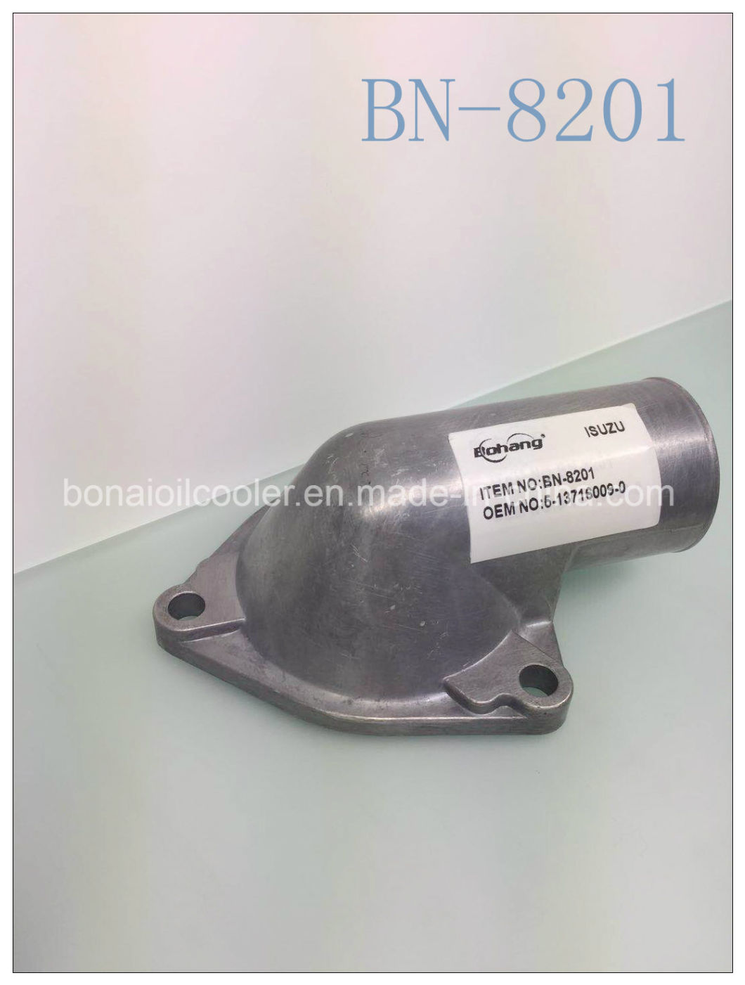 Engine Spare Parts Water Outlet Connection for Isuzu (5-13716009-0) Aluminium Casting
