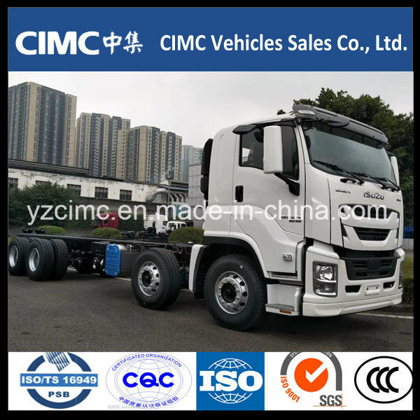 China New Isuzu Giga Vc61 8X4 460 HP Van Cargo Truck Euro5