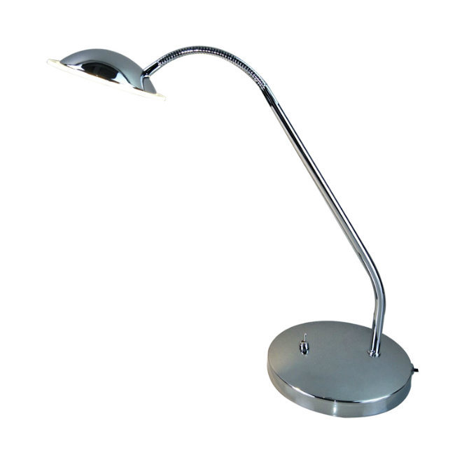 Ce RoHS Flexible 3W Black Table Lamp for Hotel Office