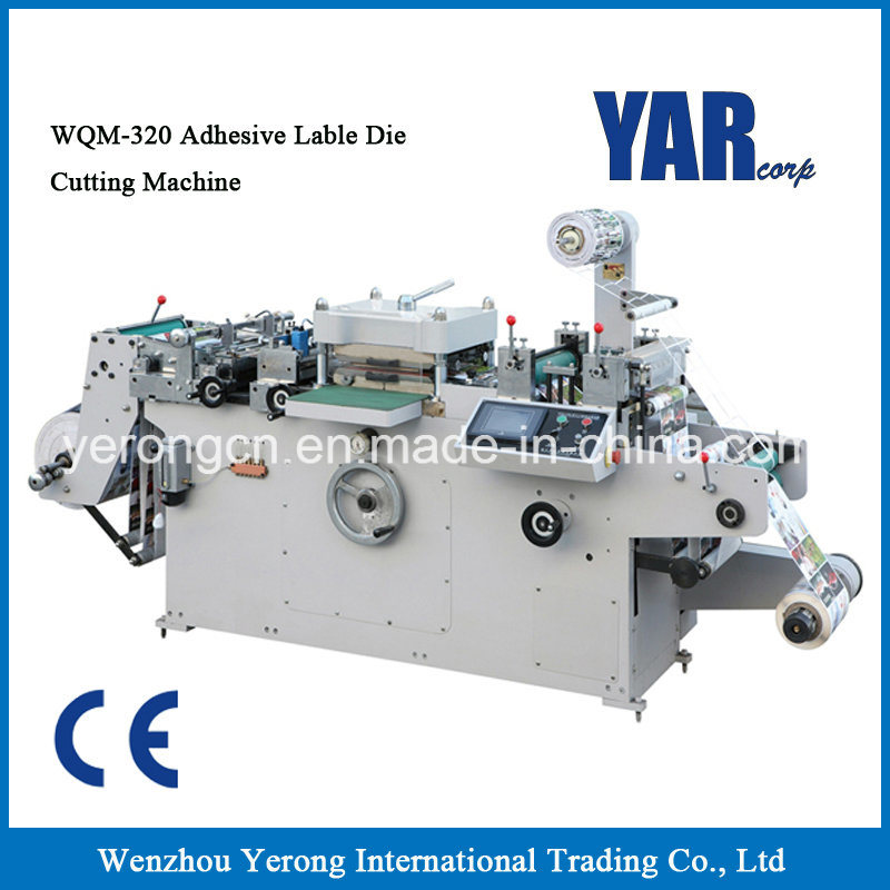 Wqm-320g Aumatic Reel Label Paper Die Cutter