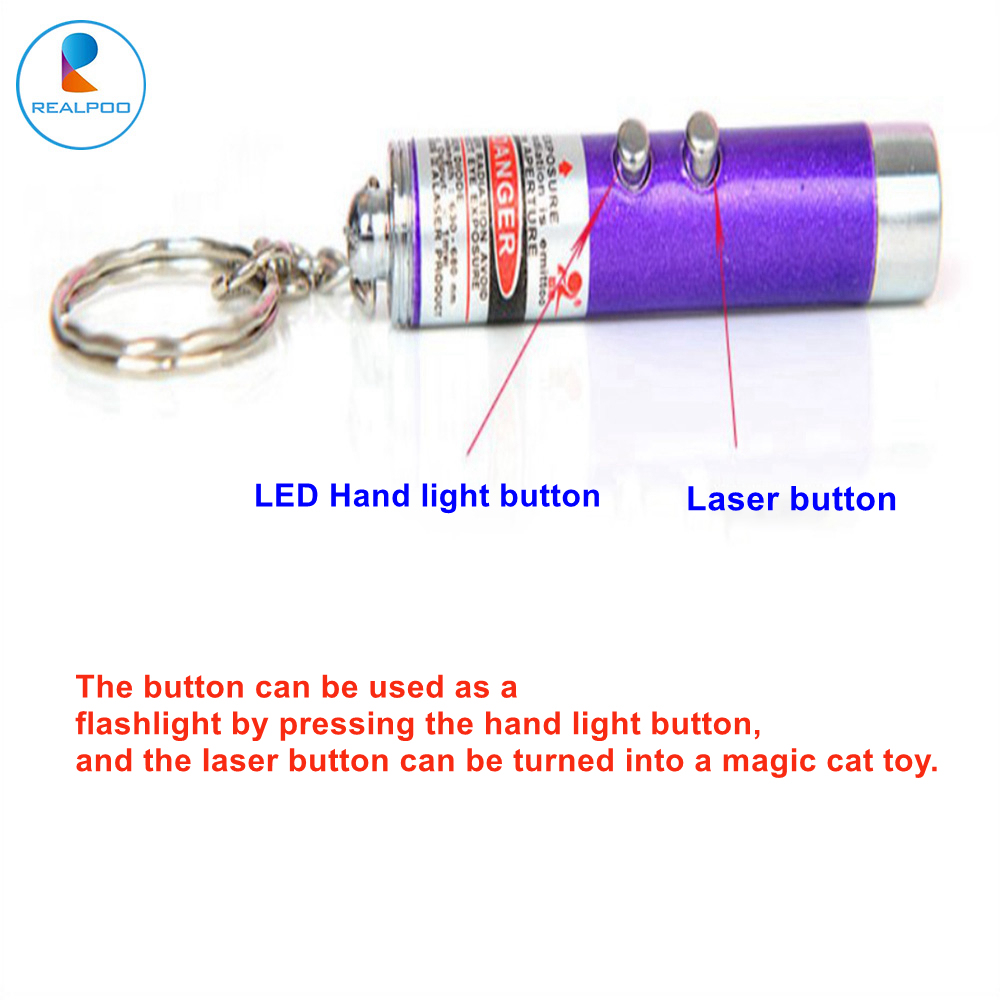 Cat Toy LED Lighting Pet Toy Training Tool Laser Pointer Pen