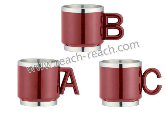 Coffee Cup Set, Stainless Steel Coffee Cup (R-5018)