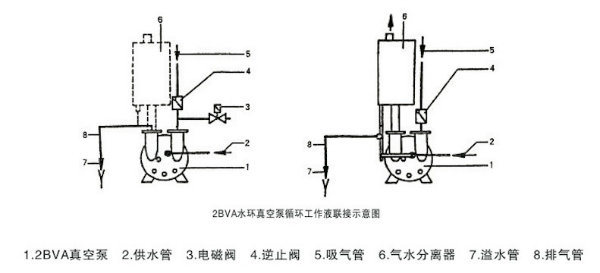 2bva-5111 Water Ring Vacuum Pump