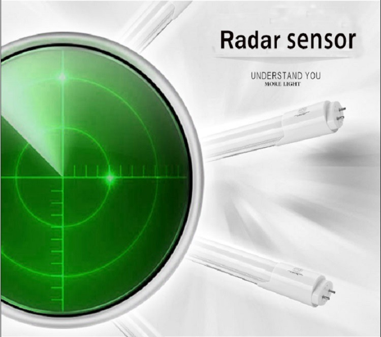 LED Tube Lamps T8 Radar Microwave Sensor Motion T8 LED Tube Light 2FT/3FT/4FT LED Lights LED Lamp