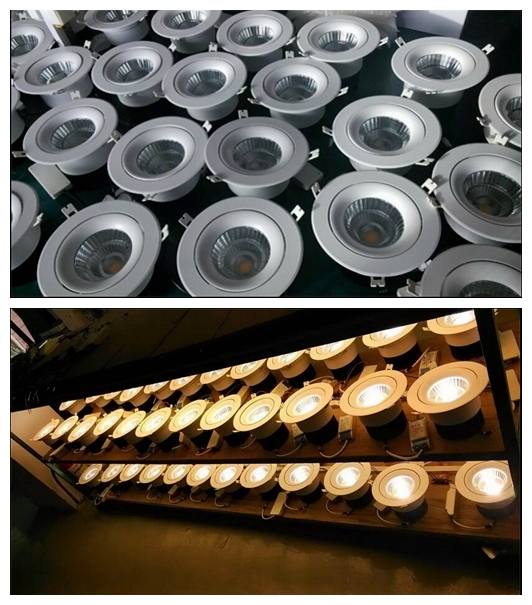 9W 25W 35W 50W CREE COB Recessed Ceiling LED Downlight