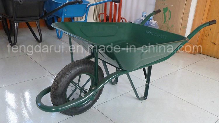 France Model Steel Wheel Barrow (WB6400) for The Middle East and Africa Market