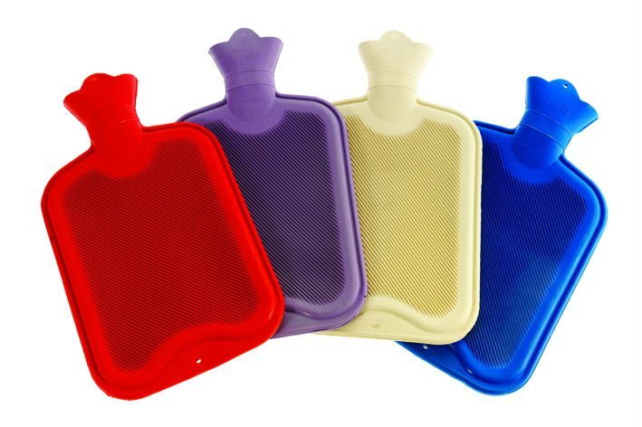 2000ml BS Standard Hot Water Bottles, Rubber Hot Water Bags