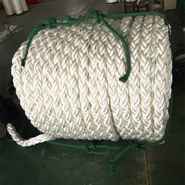 52mm 8 Strand Polypropylene PP Multifilament Marine Rope