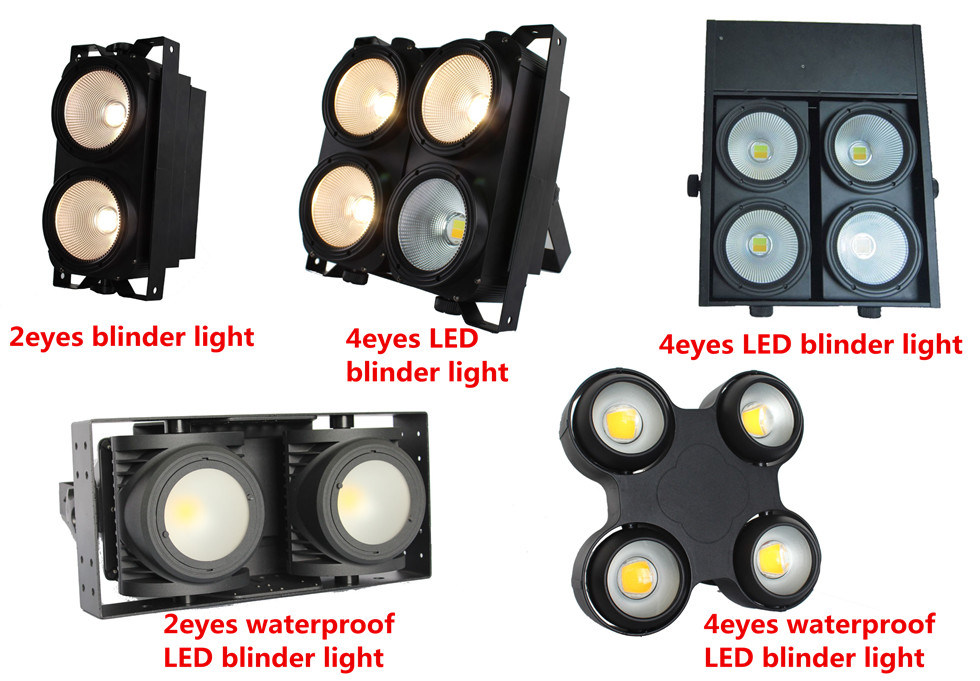 4eyes 400W COB Waterproof LED Blinder Audience Light for Stage