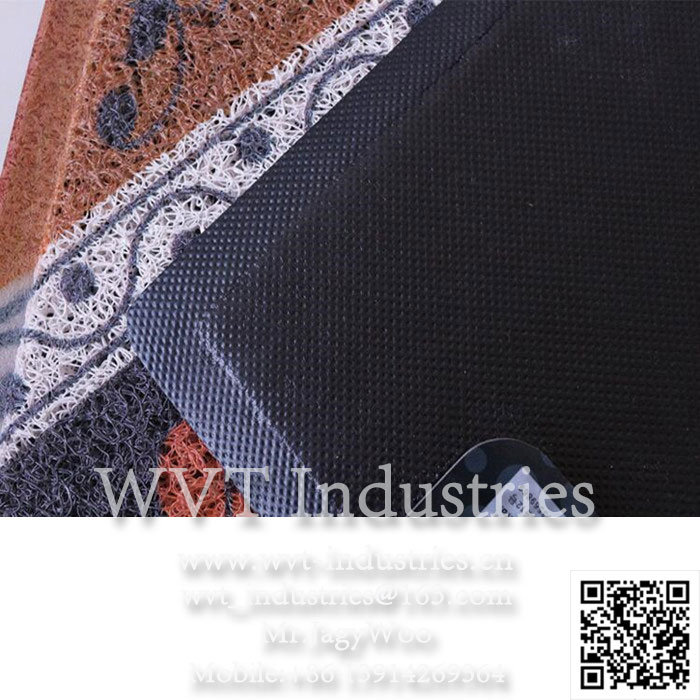 Eco-Friendly PVC Non-Slip Anti-Dust Hallway Doormat /Welcome Mat/Bath Mat