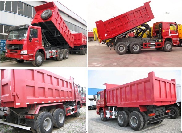 Sino LHD Tipper Truck HOWO 6X4 Mining Vehicle (ZZ3257N3447A1)