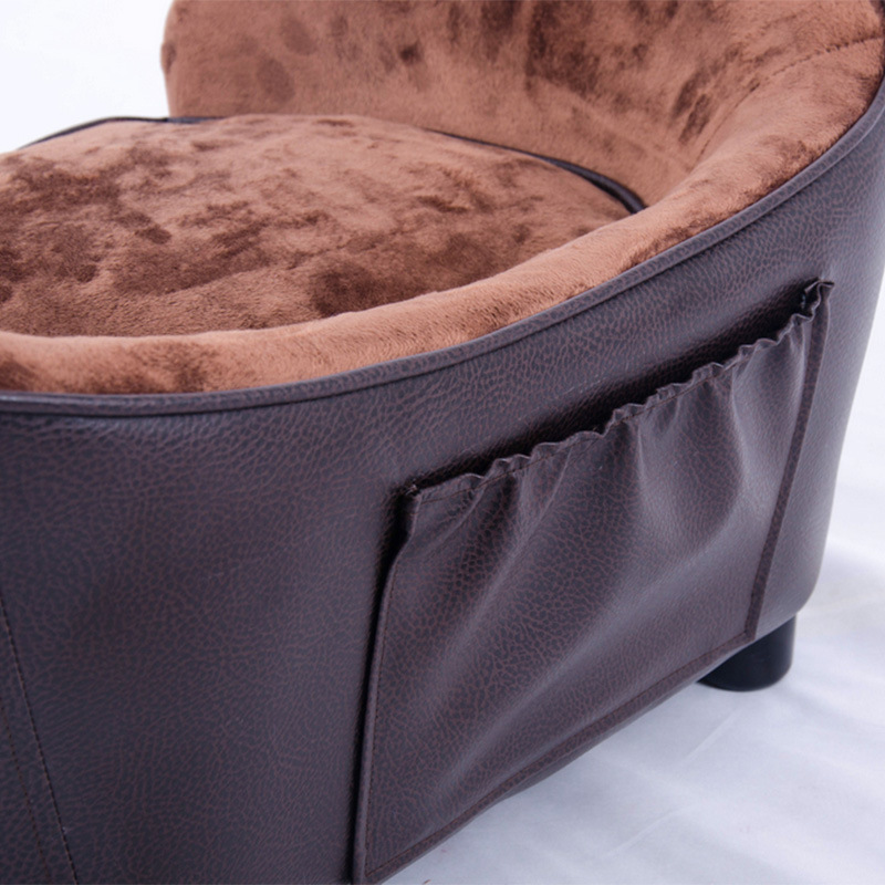 2016 New Design Luxury Leather Dog Sofa/ Pet Products