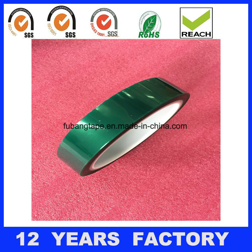 Insulation Green Polyester Paint Protect Film Pet Tape