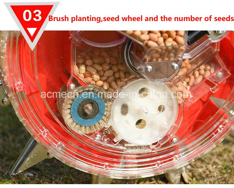 Manual Seeder Corn Cotton Soybean Peanut Sunflower Seeding Machine