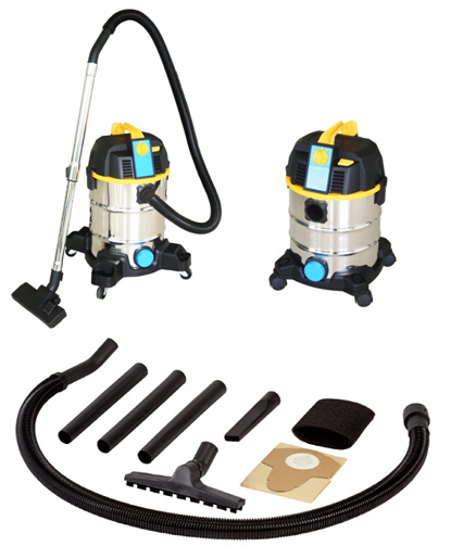 306-20/25/30/35L Stainless Steel Tank Wet Dry Water Dust Vacuum Cleaner with or Without Socket