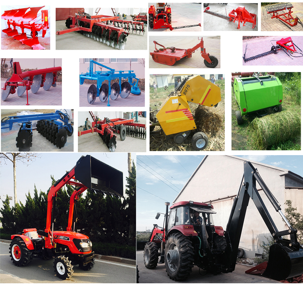 Taihong 55HP Farming Tractor with Front End Loader