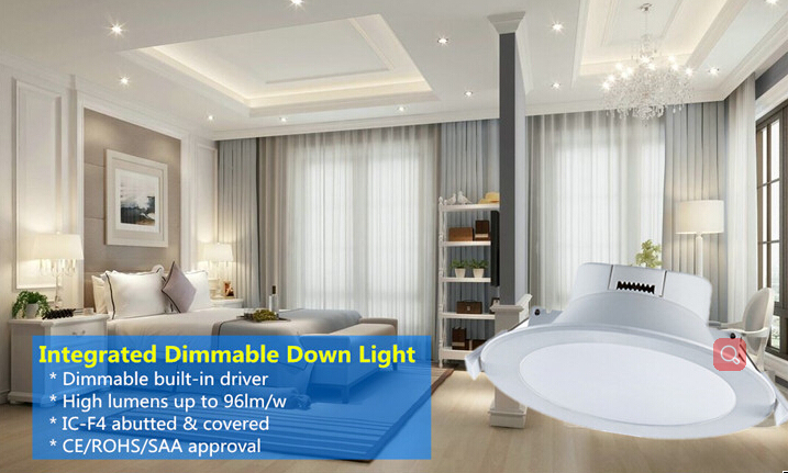 6' Dimmable and Non-Dimmable IP44 LED Downlight