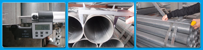 Welded Hot Dipped Galvanised Round Steel Pipe for Scaffolding