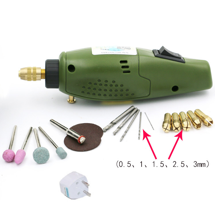 Super Mini Electric Grinding Set 12V DC Drill Grinder Tool for Milling Polishing Drilling Cutting Engraving