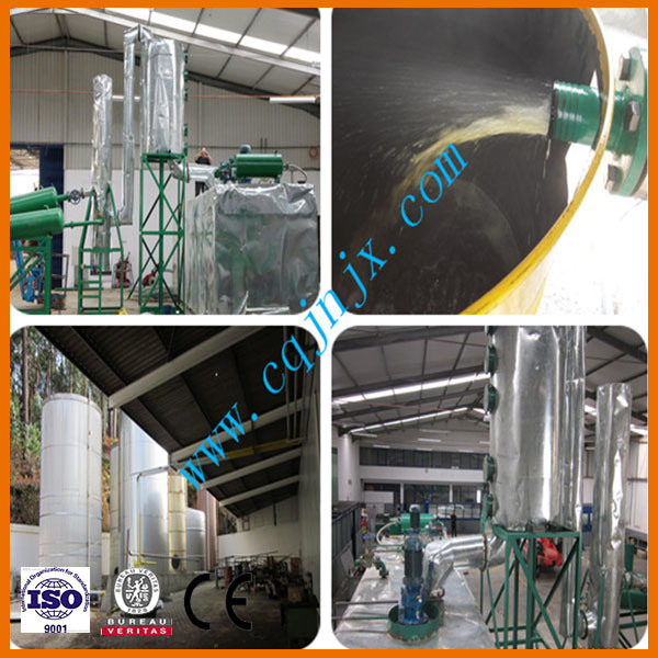 Recycle Plastic Oil to Diesel Fractional Distillation Machine