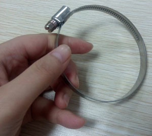 9mm/12mm Band German Style 304 Stainless Hose Clamp