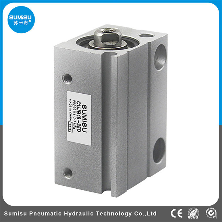 Common Double Compact Pneumatic Rotary Clamp Cylinder