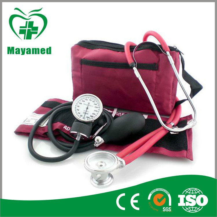 My-G018 Aneroid Sphygmomanometer with Sprague Pappaport Stethoscope