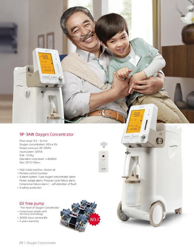 Oxygen Concentration High Pressure Oxygen Concentrator