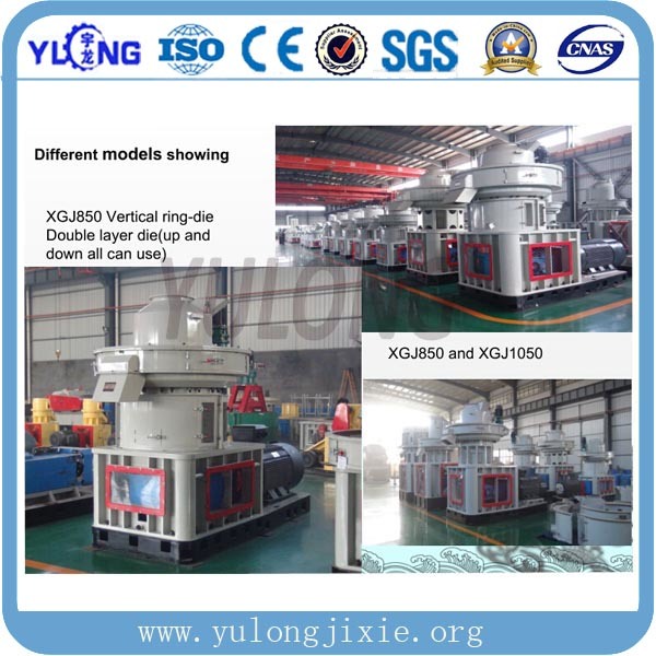 1-1.5t/H Yulong Brand Biomass Wood Pelleting Machine