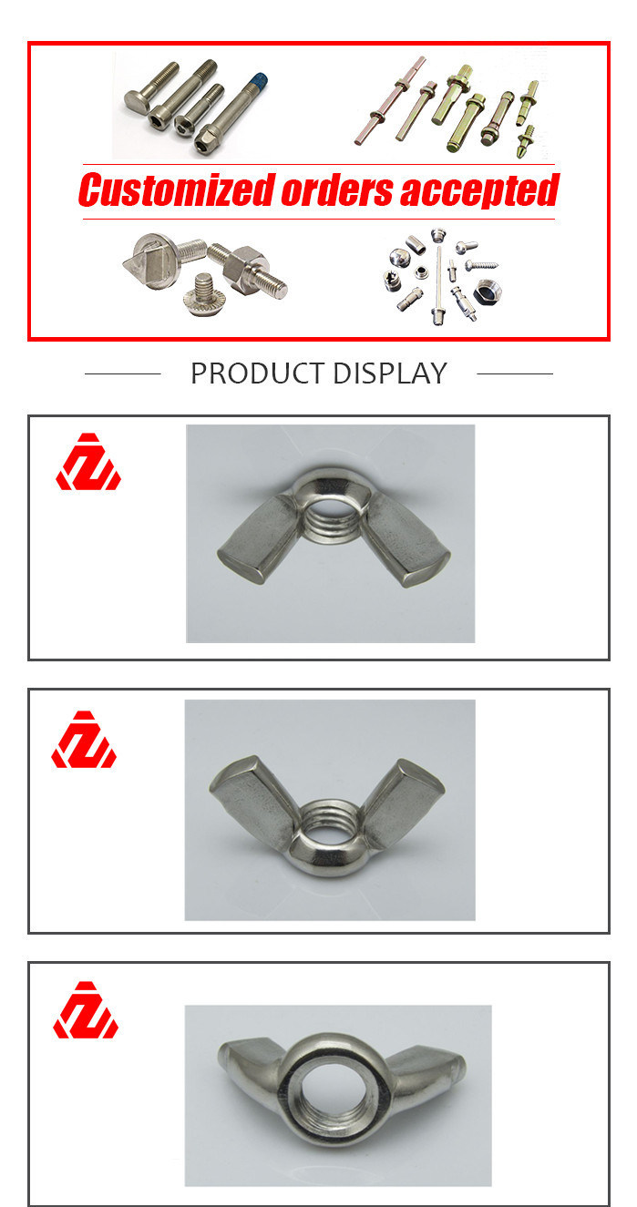 High Quality Stainless Steel Wing Nut