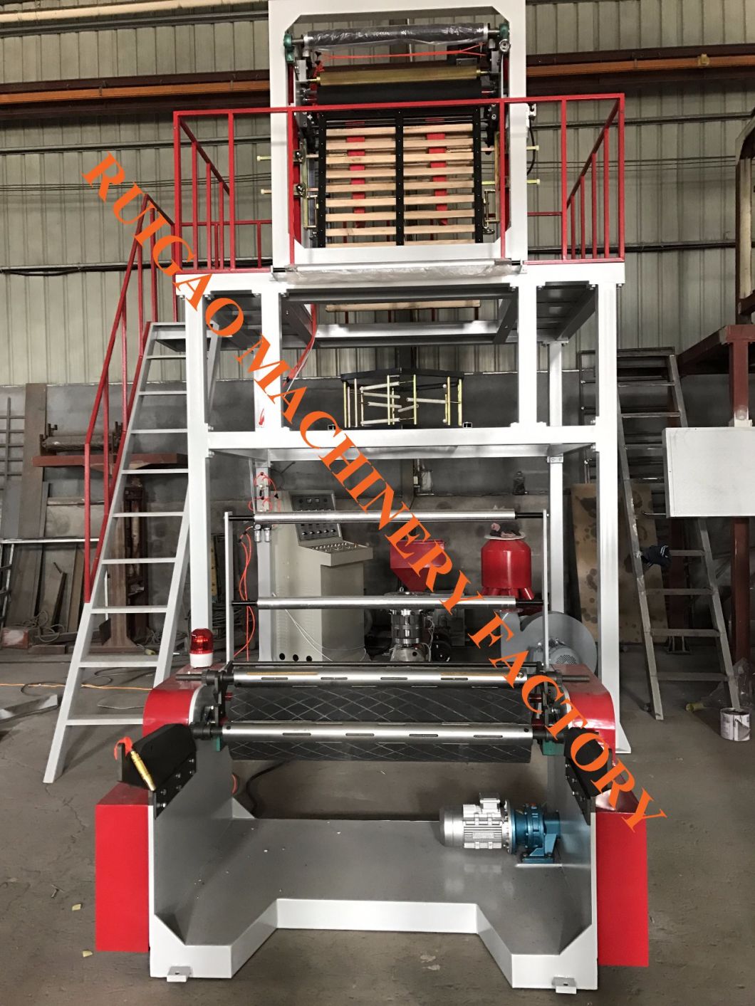 High Speed Plastic HDPE LDPE PE PP Film Blowing Machine