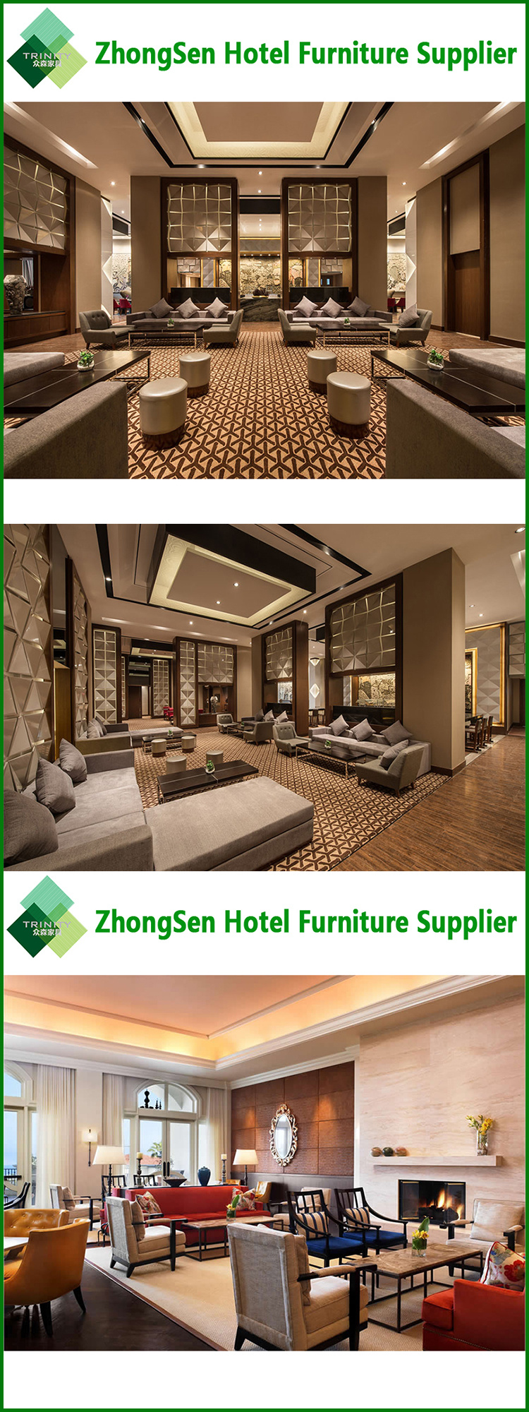 Custom Contemporary Modern Antique Luxury 5 Star Commercial Table Chair Sofa Seating Furniture for Hotel Front Lobby Area Restaurant