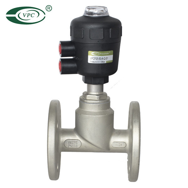 Plastic Actuator Normal Closed Angle Seat Valves