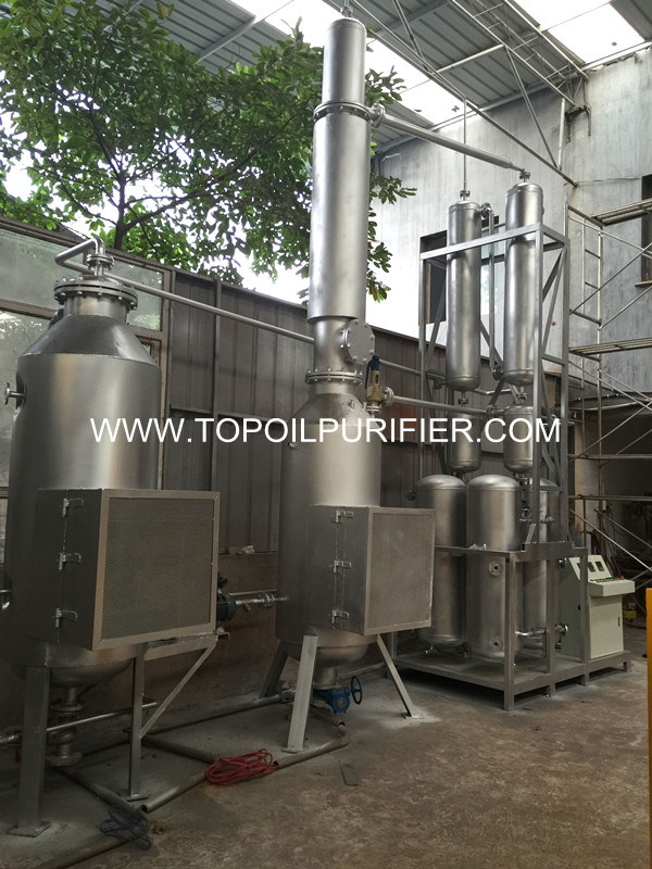 10 Tons Per Day Mini Black Engine Oil Distillation (EOS-10)