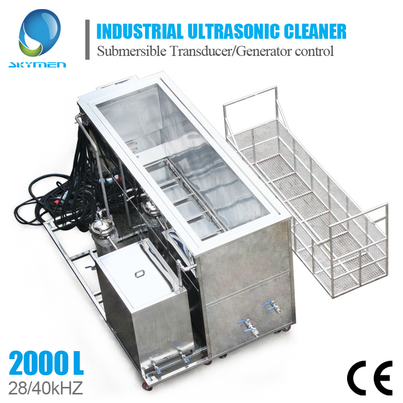 Custom Ultrasonic Cleaning Machine Engine Parts Ultrasonic Cleaner