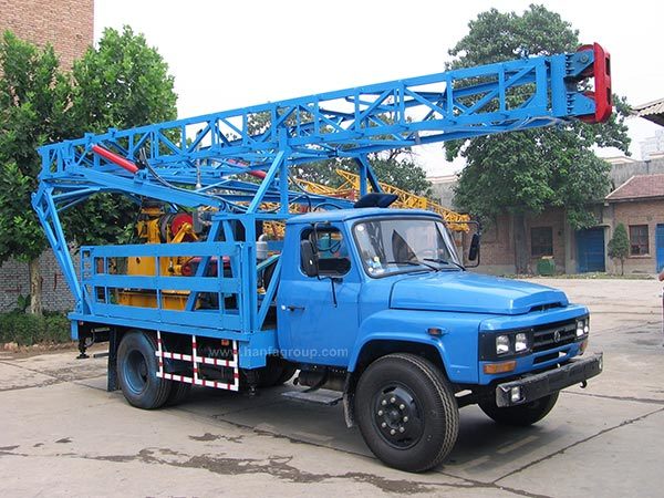 Portable Truck Mounted Borehole Water Well Drilling Rig for Sale