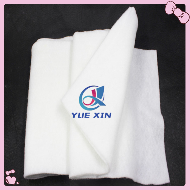 White Soft Needle Polyester Felt for Glove Using