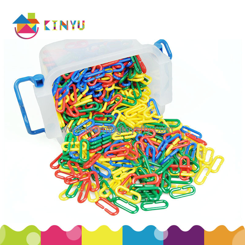 Educational Toy Plastic Links Chain for Counting and Sorting Activity