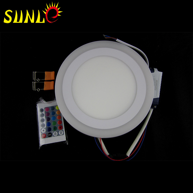 12 Watt RGB Round LED Surface Panel Light with Cheap Size